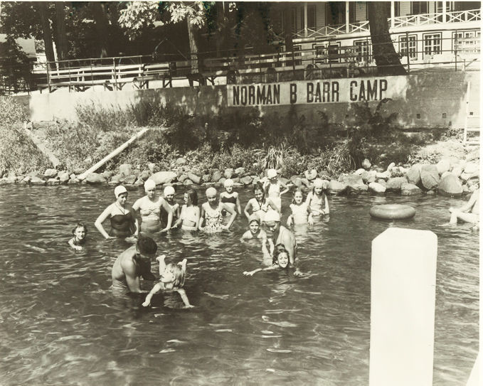 swimming